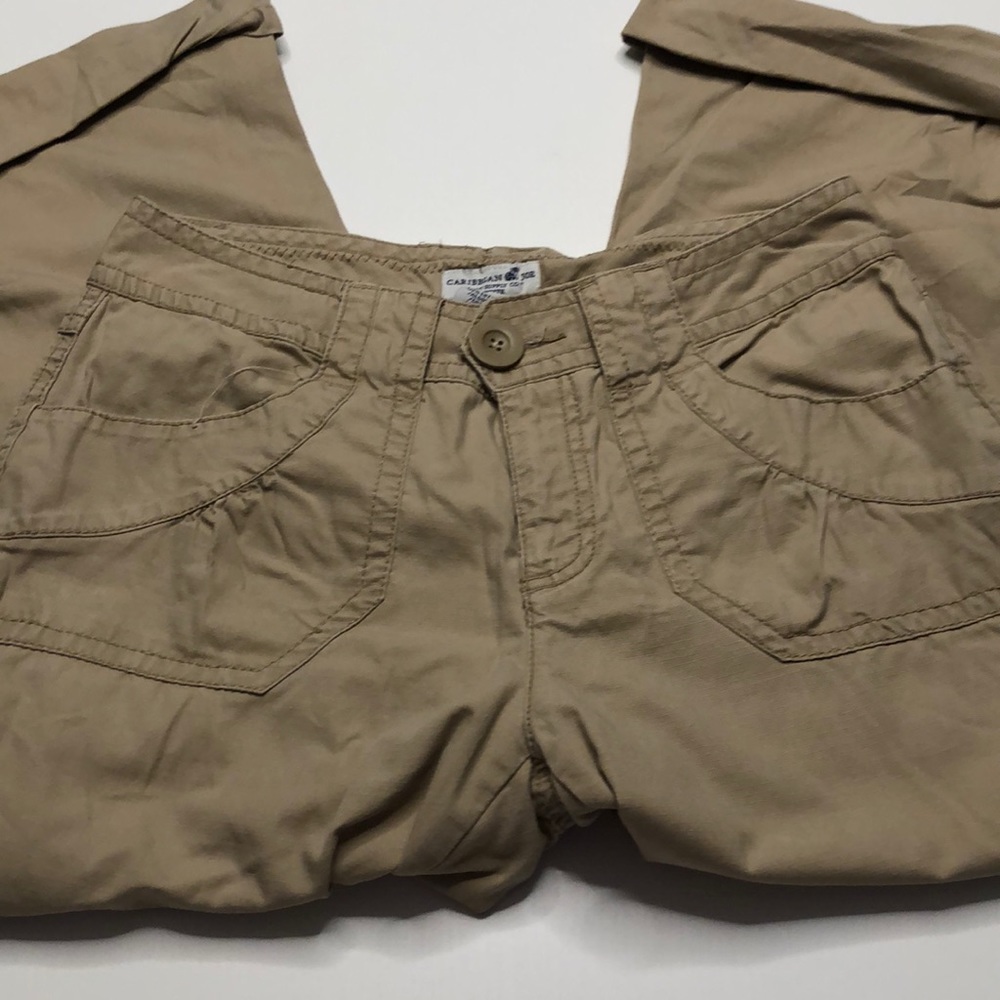 EUC Womens Caribbean Joe khaki Capri - size 6P